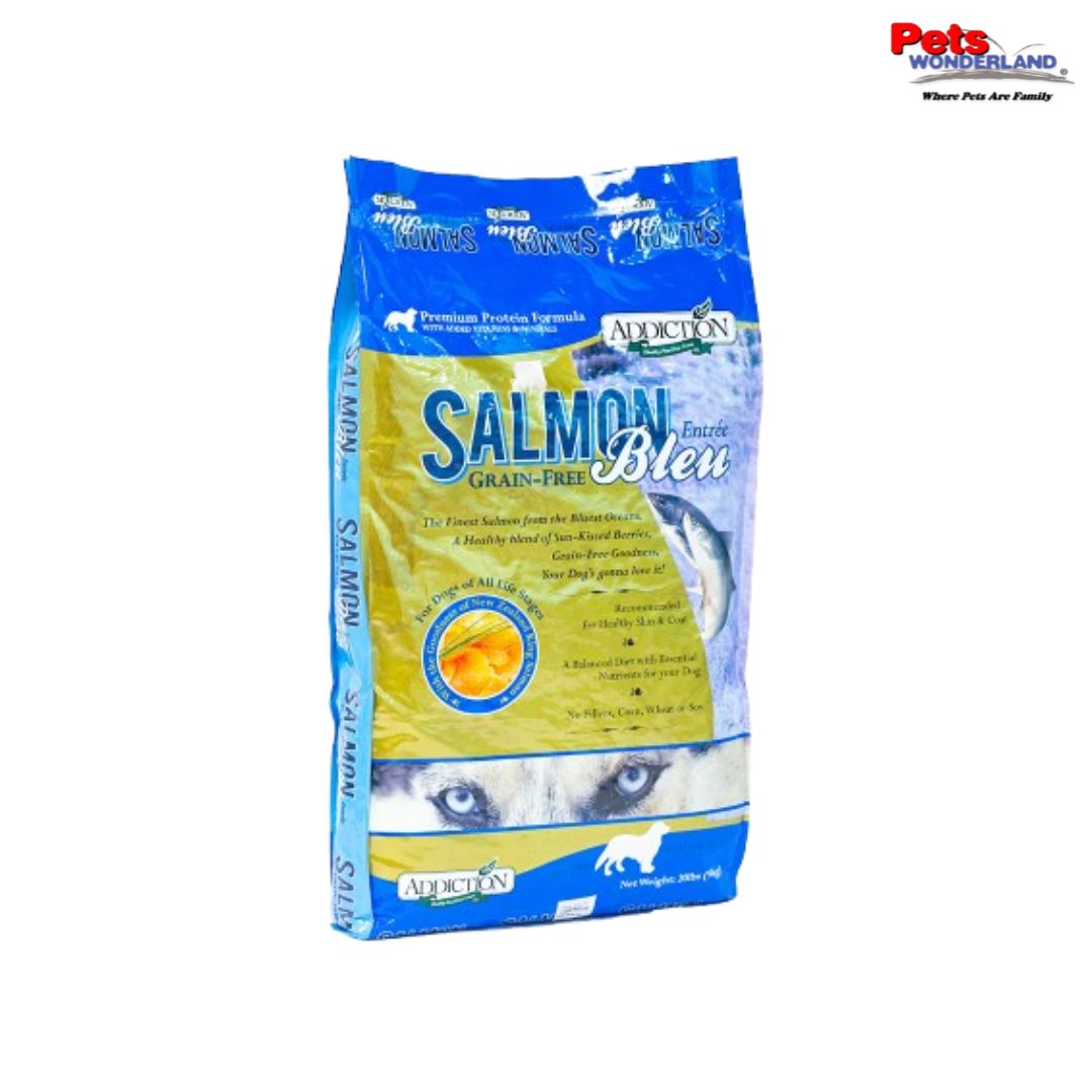 Addiction Salmon Bleu Dog 20lbs 9.1kg