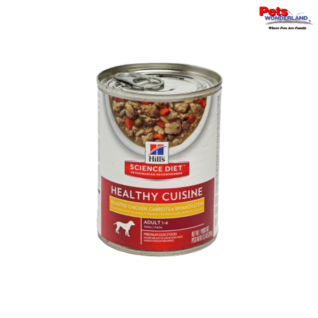 Science Diet Canine Adult Chicken & Carrot Stew 354g