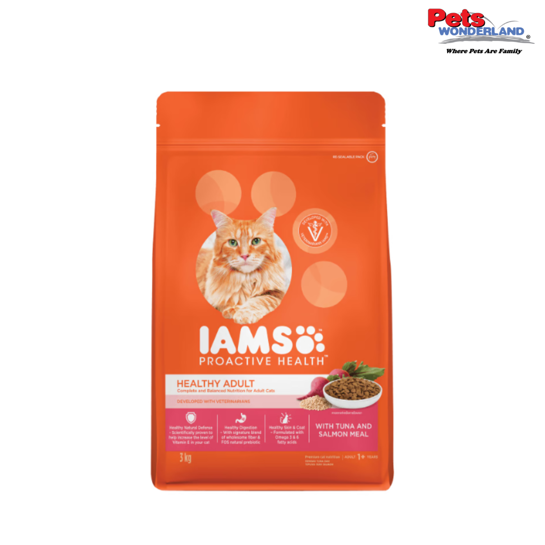 IAMS Cat Dry Food Adult Tuna&Salmon 3kg