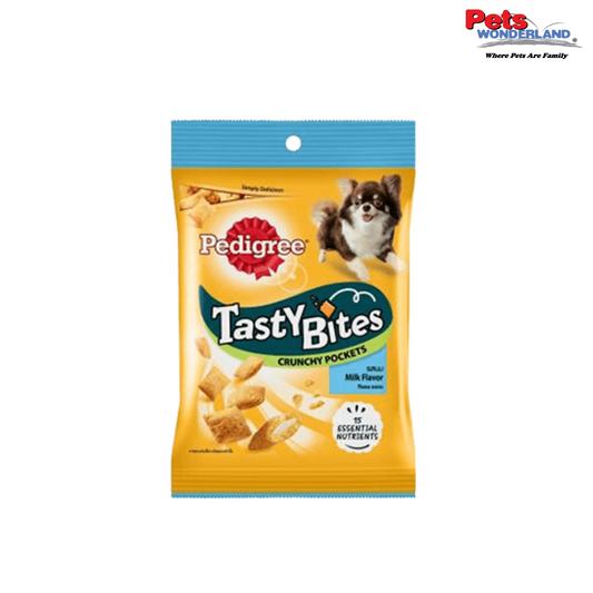 Pedigree Tasty Bites Crunchy Pockets - Milk Flavor