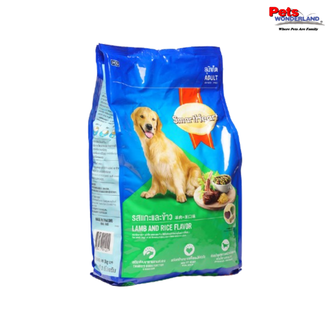 SmartHeart Gold Adult Dog Lamb & Rice 3kg
