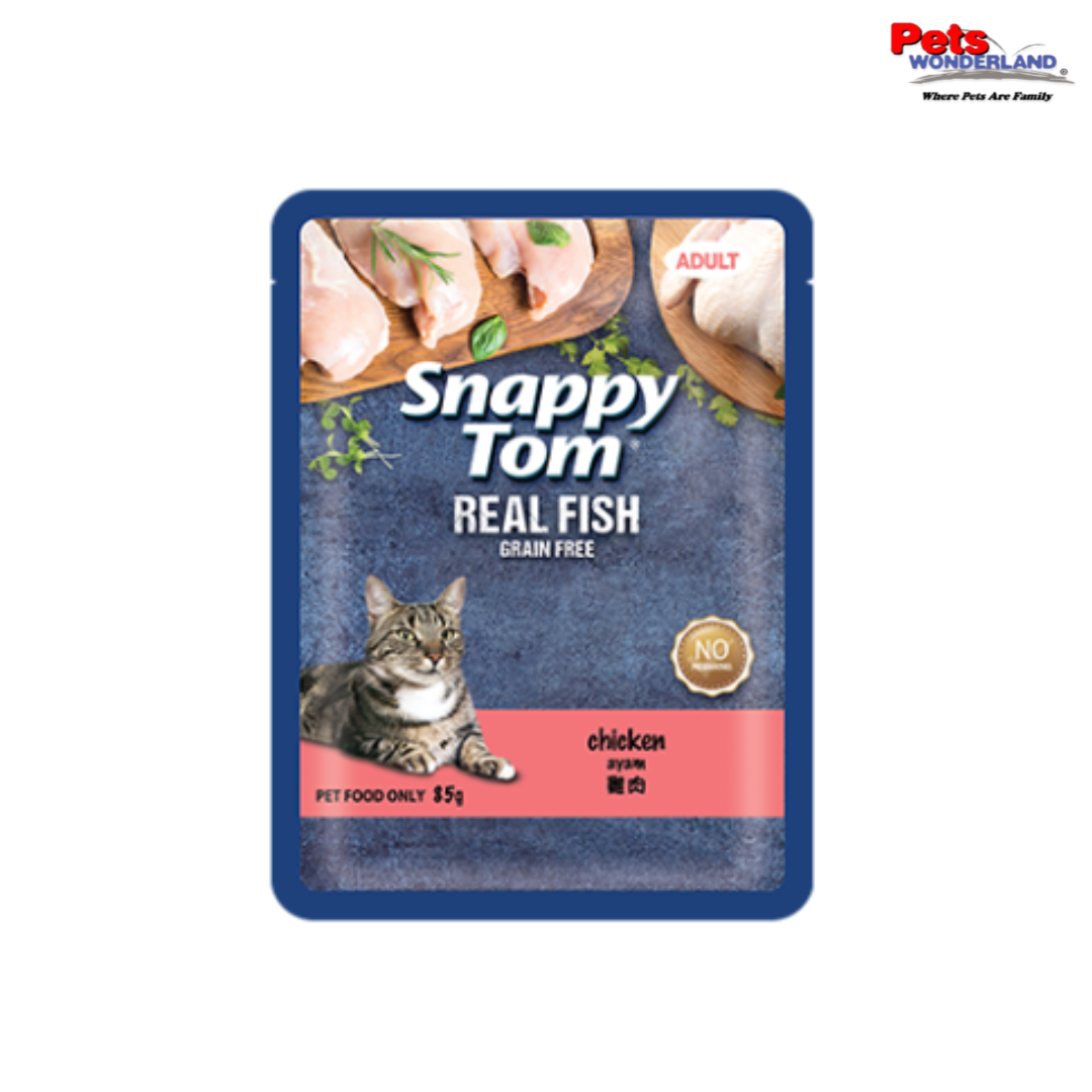 Snappy Tom Pouch Chicken 85g