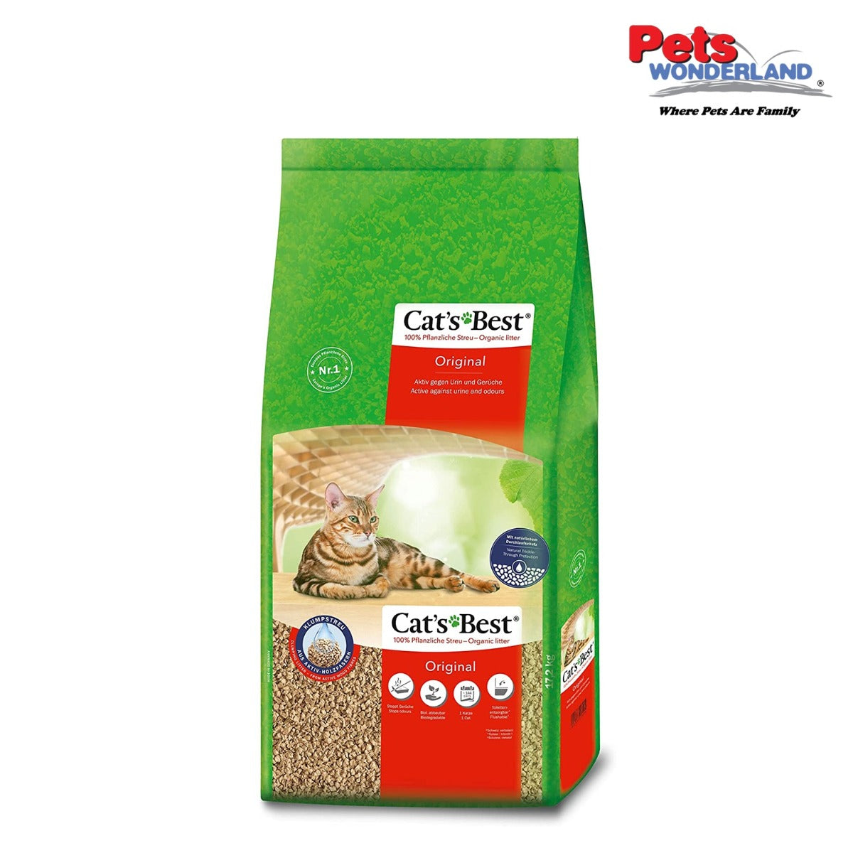 Kitty Litter Oko Cats Best Cat Best Oko Plus 40L 18kg