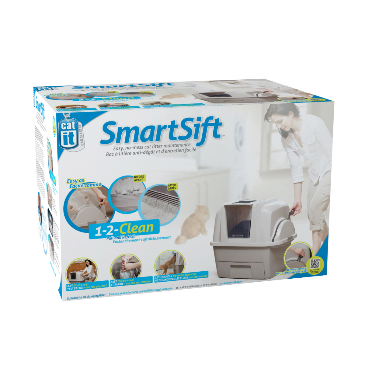 Catit Design Sifting Cat Pan 66x48x63 cm