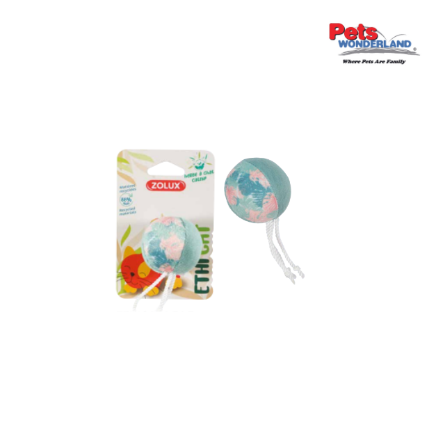 Ethicat Cat Toy Leaf Ball