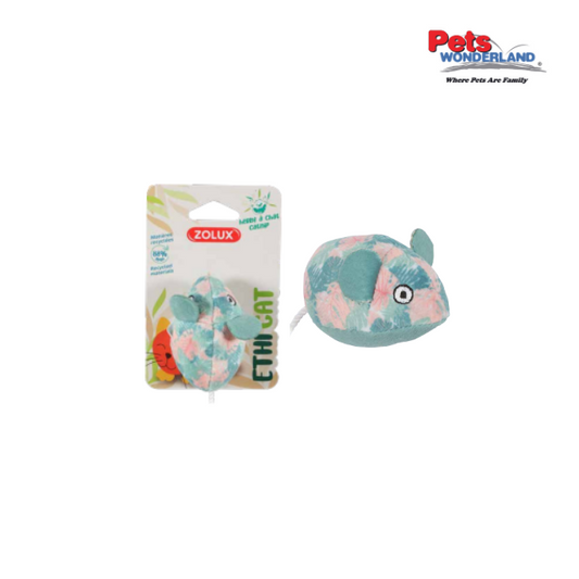 Ethicat Cat Toy Leaf Mouse