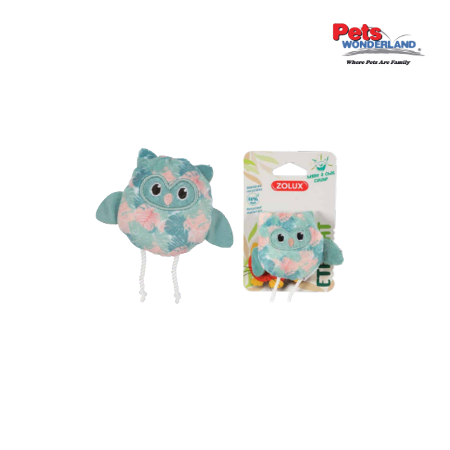 Ethicat Cat Toy Leaf Owl