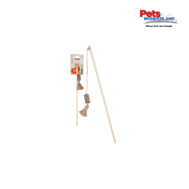 Ethicat Cat Toy Matatabi Pompom Rod