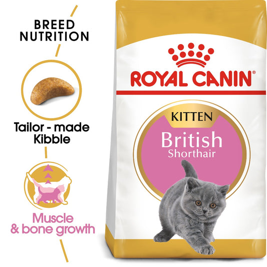 Royal Canin British Shorthair Kitten Cat Dry Food 2kg