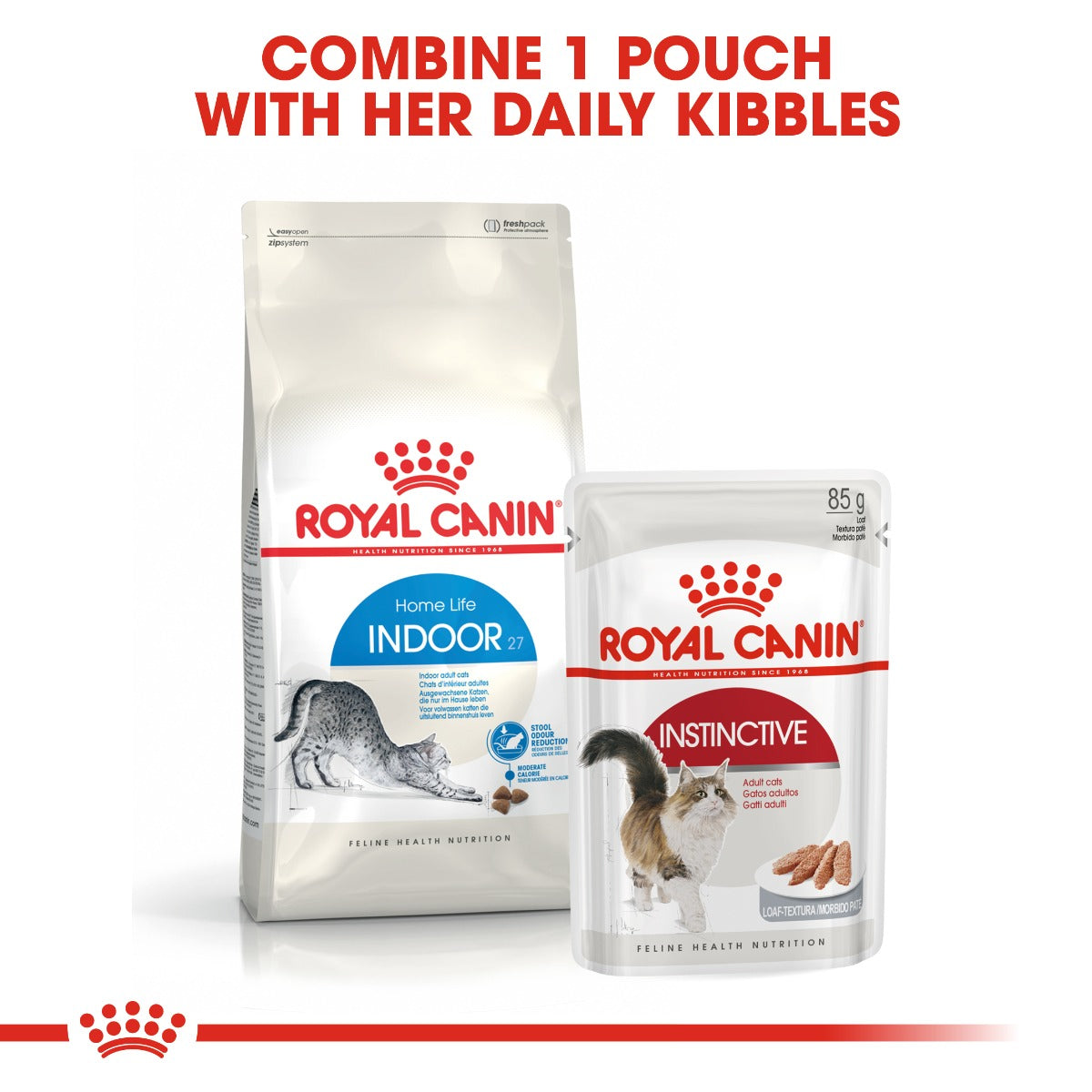 Royal Canin Home Indoor 27 Cat Dry Food 4kg