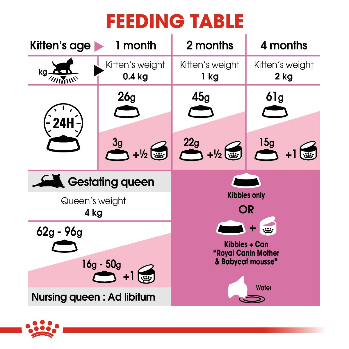 Royal Canin Mother & Baby Cat Dry Food 4kg