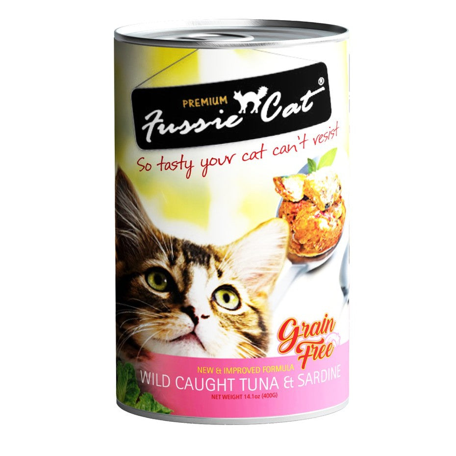 Fussie Cat Wild Caught Tuna & Sardine 400g