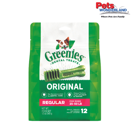 GREENIES - Regular Dog Dental Chew 120Z (340g)