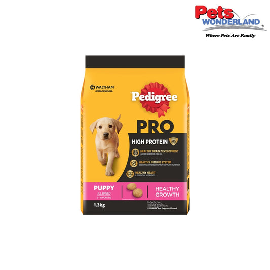 PEDIGREE Dry HighProtein Puppy Chicken & Lamb 1.3KG (Makanan Anjing)