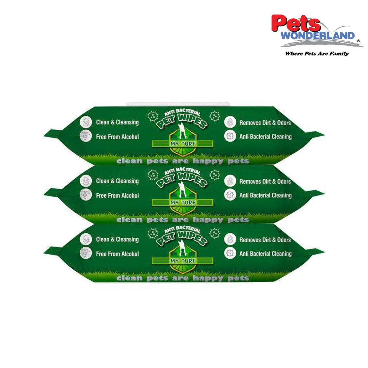 My Tuft Actibacteria Pet Wipes 100pcs