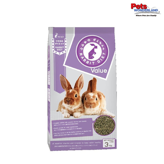 Rabbit Diet Value 3kg (Rabbit Food)