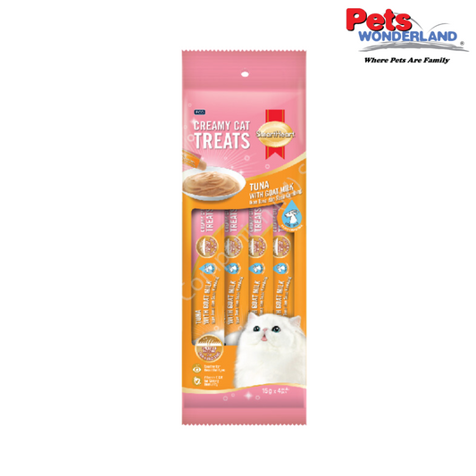 SmartHeart Cat Lick Tuna with Goat Milk (15X4)/Packs