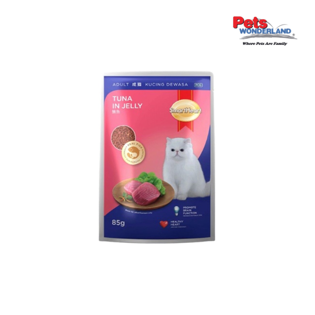 SmartHeart Cat Pouch Tuna In Jelly 85g