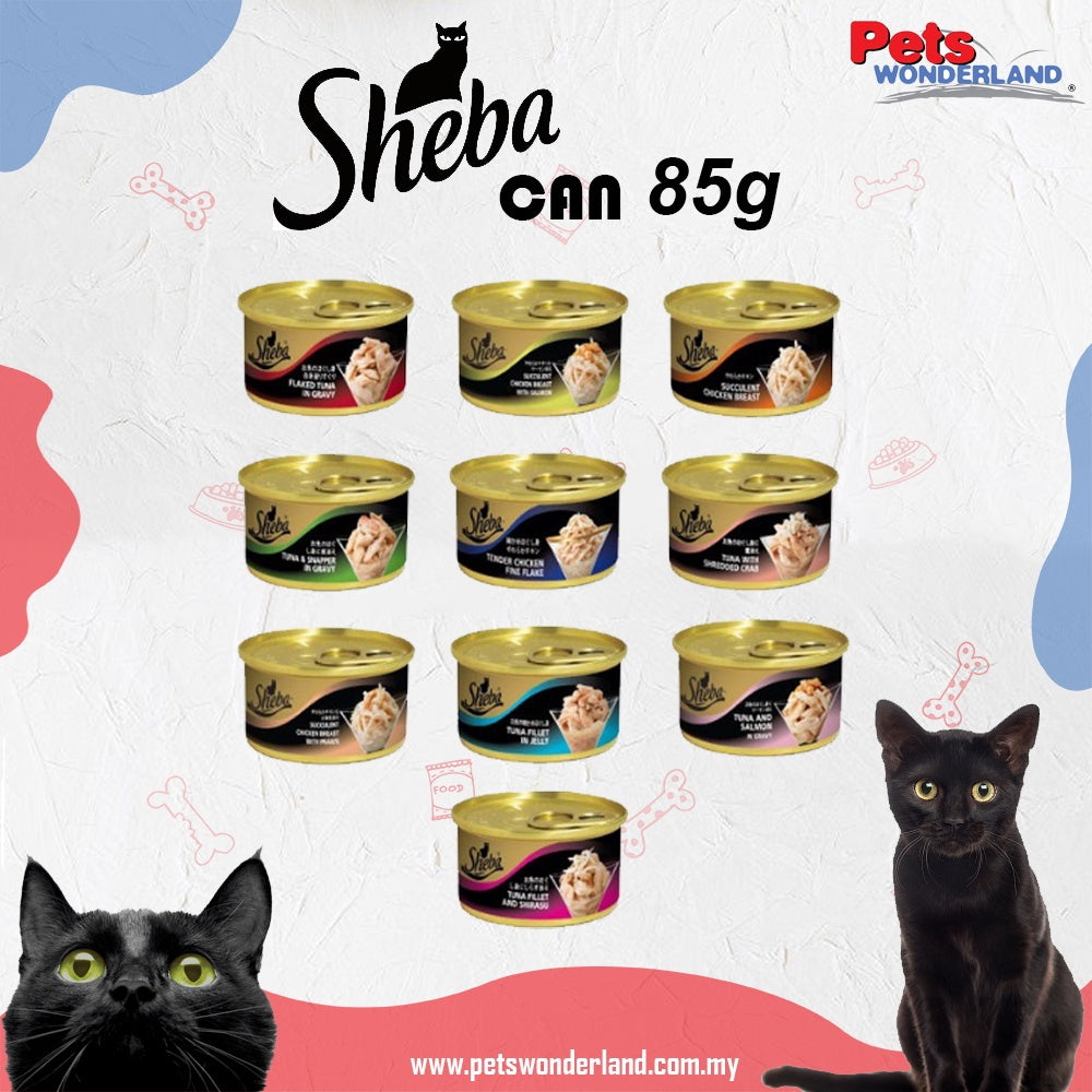 Sheba Can Food Wet Food 85g / Cat Food