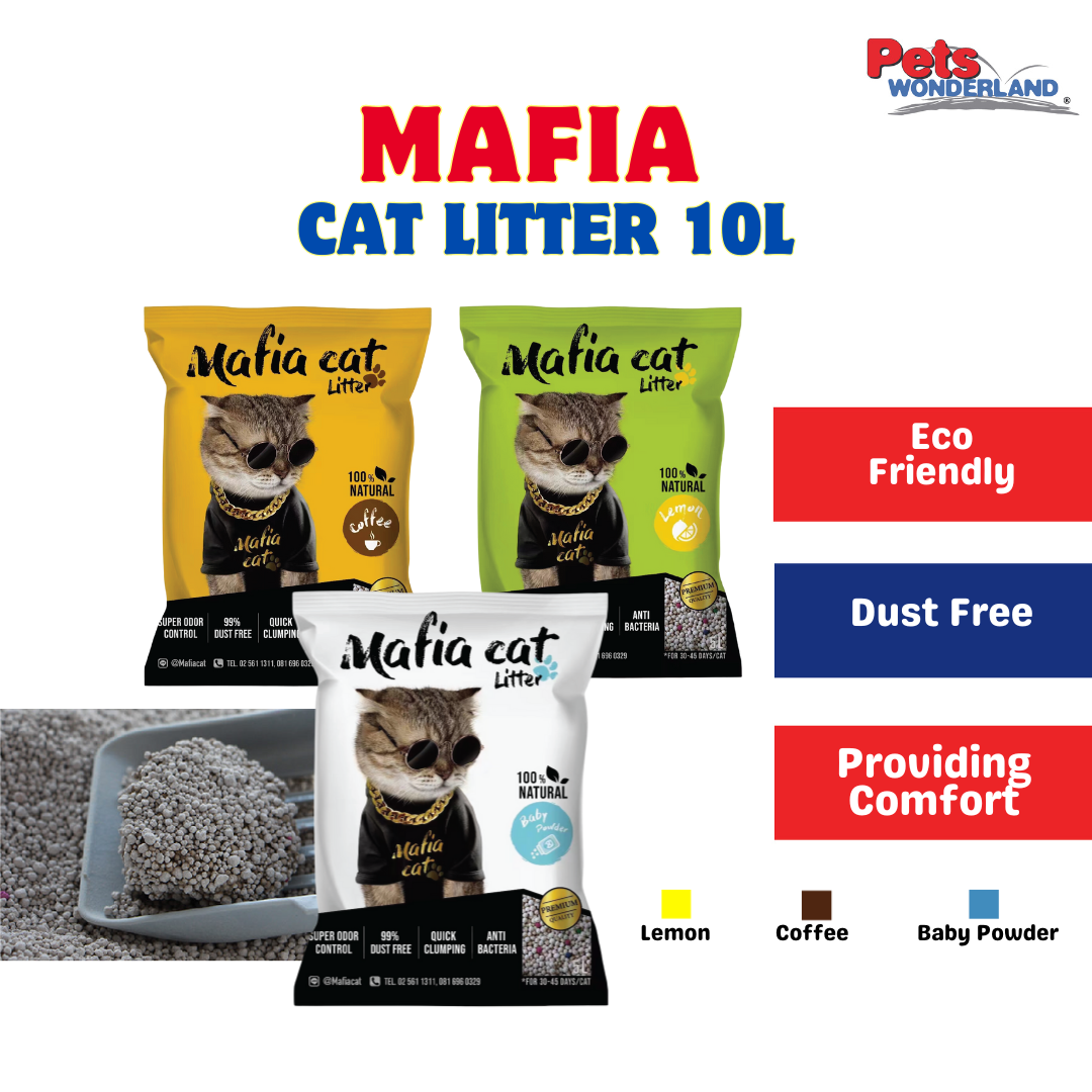 Mafia Bentonite Cat Litter LEMON 10L/6KG