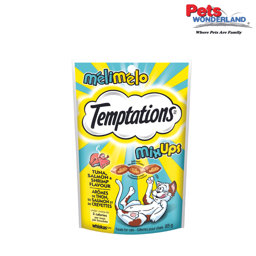 Temptations Mixups Cat Treats Tuna, Salmon & Shrimp 75g