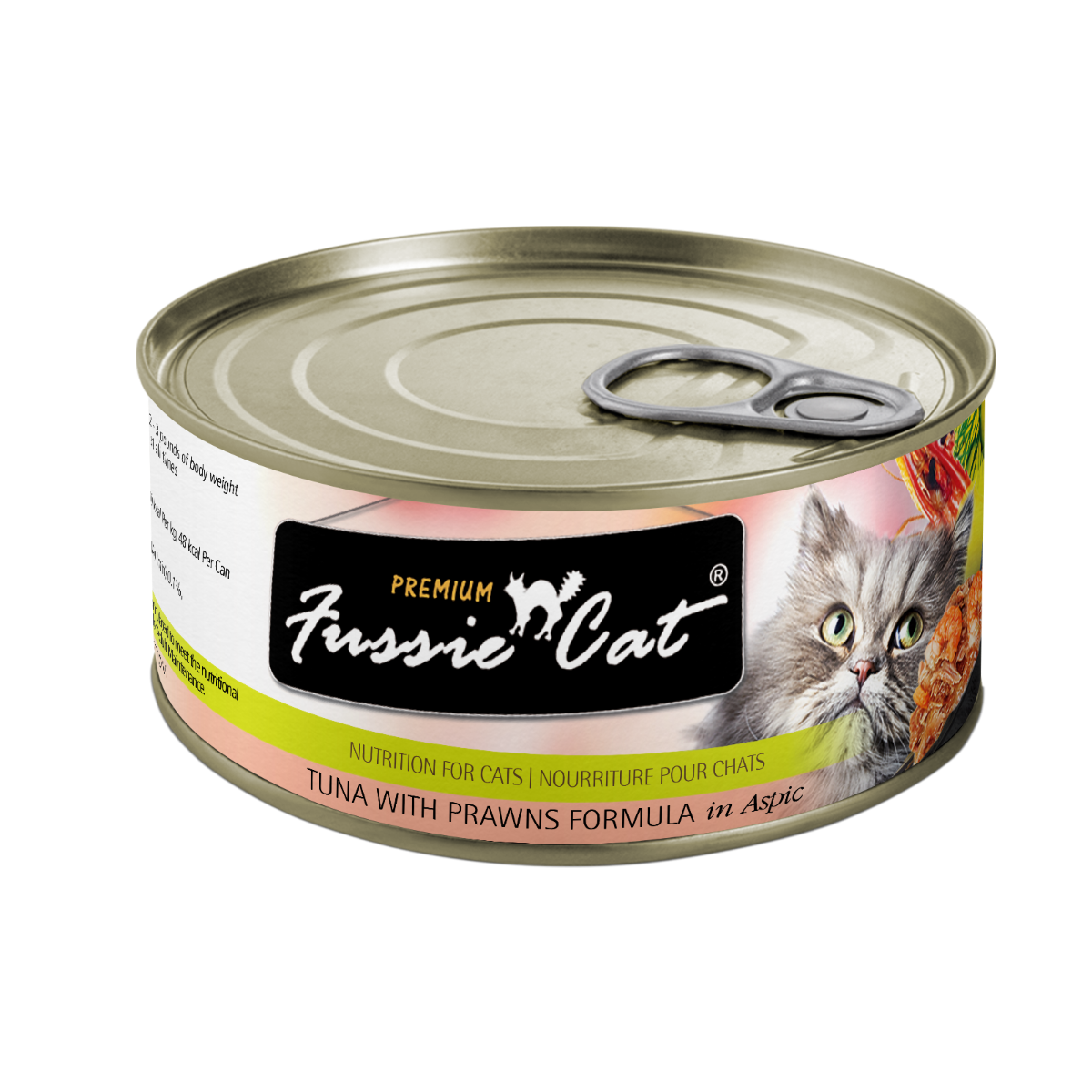 Fussie Cat - Premium Tuna with Prawns Canned 80g