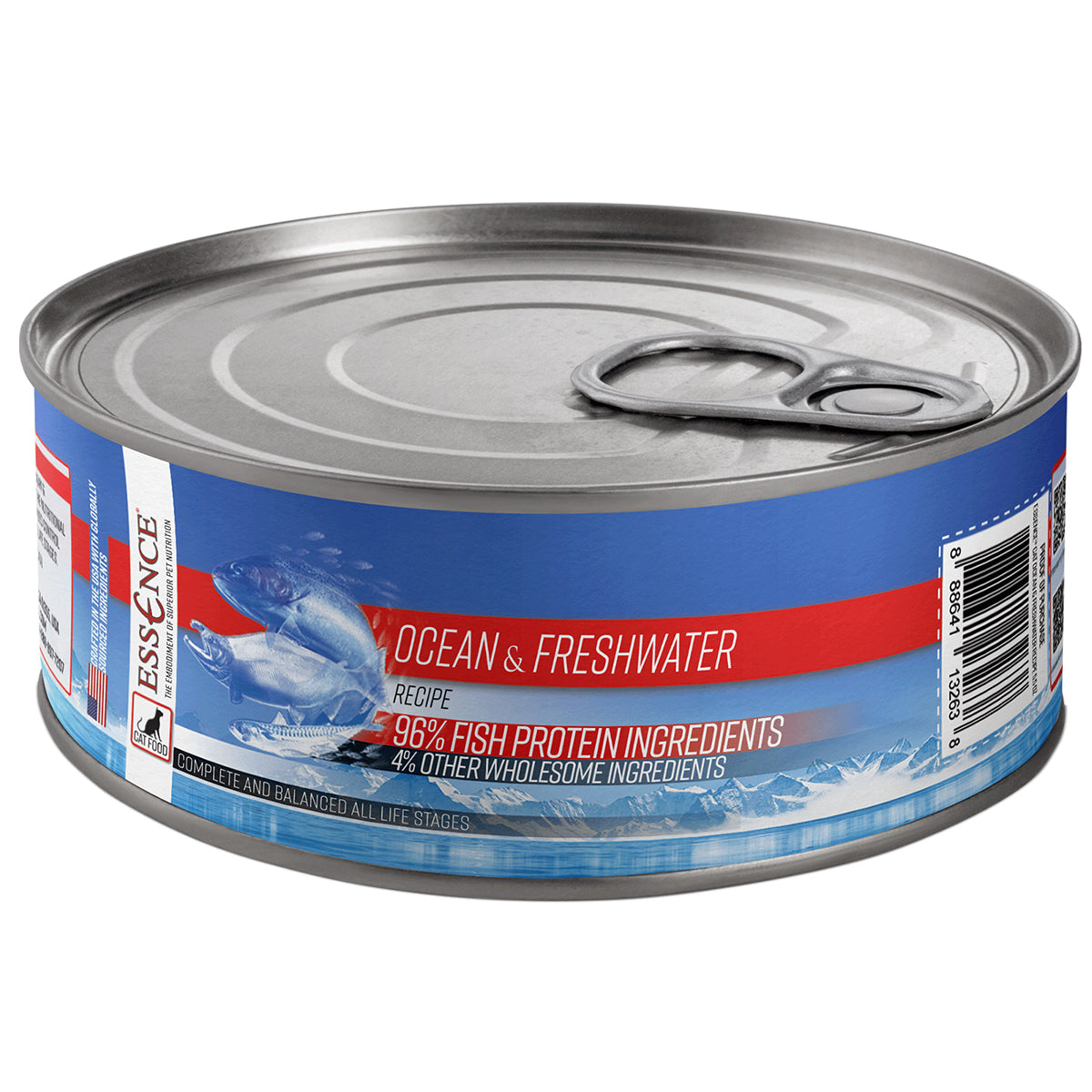 Essence Ocean & Freshwater Cat Wet Food Recipe Canned 5.5oz