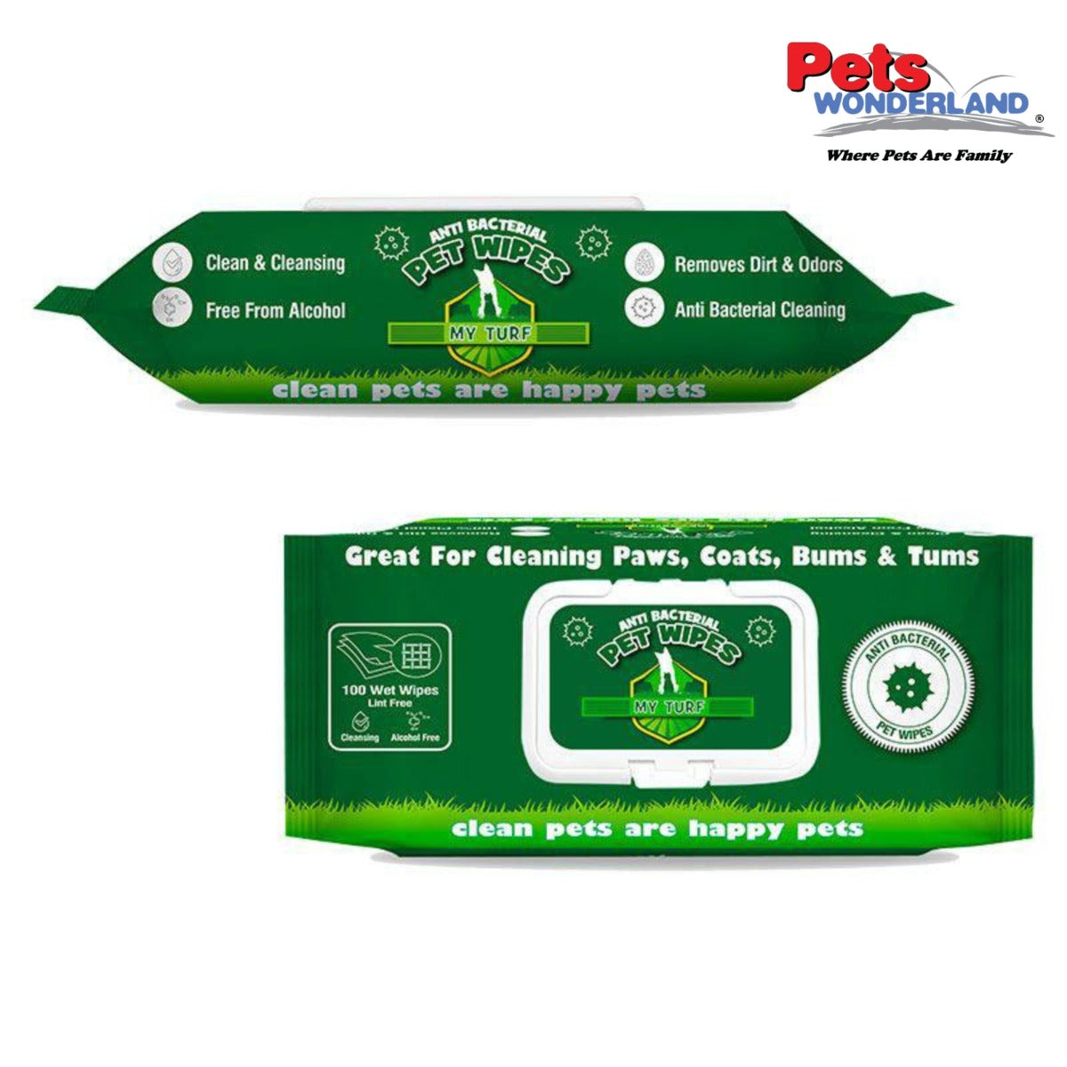 My Tuft Actibacteria Pet Wipes 100pcs