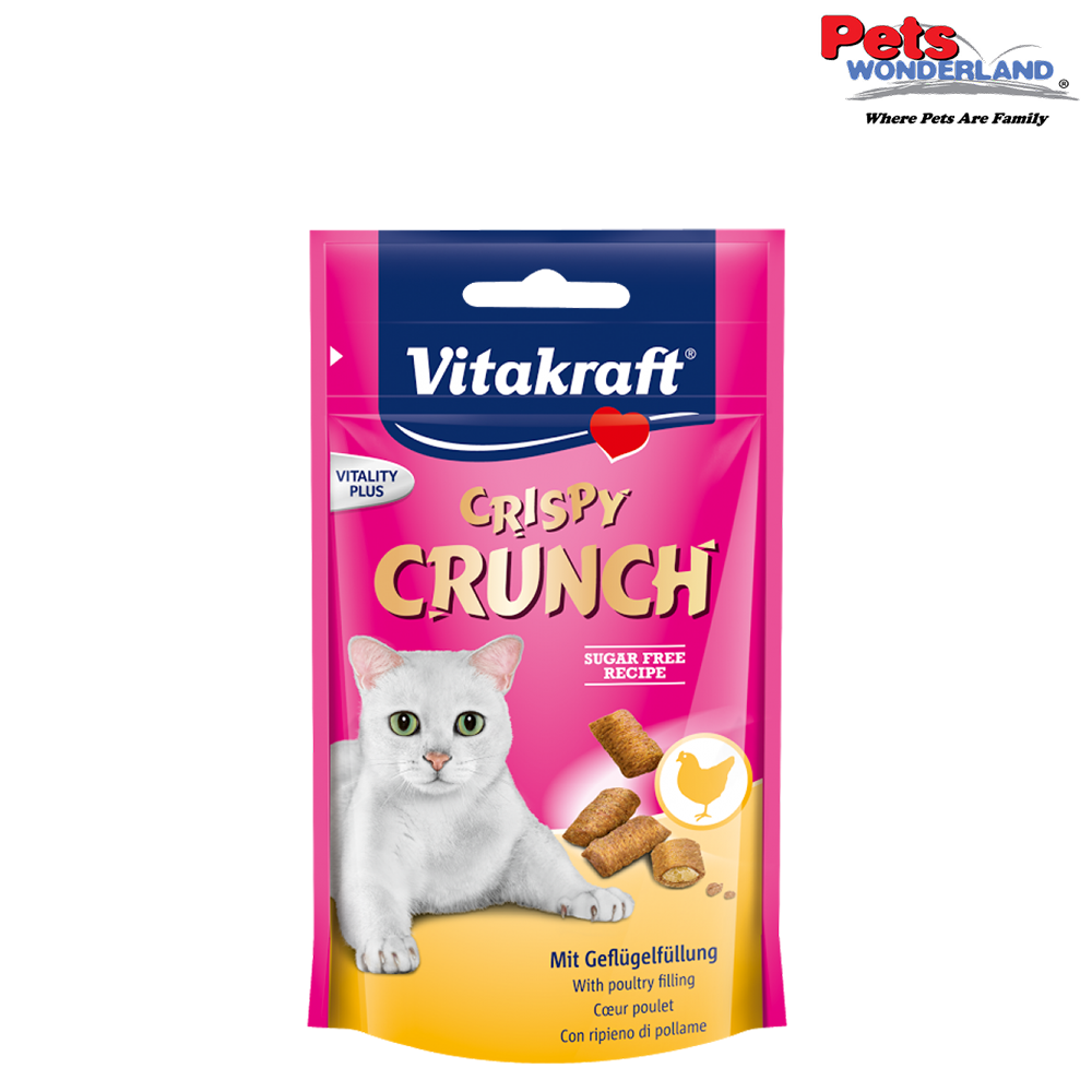 Vitakraft Cat Crispy Crunch with Poultry 60g