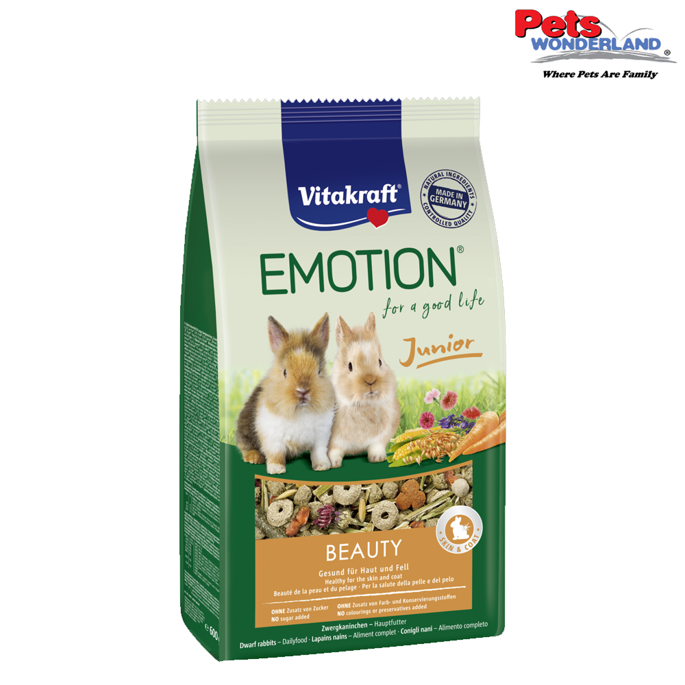 Vitakraft Emotion Beauty Junior Rabbit 600g