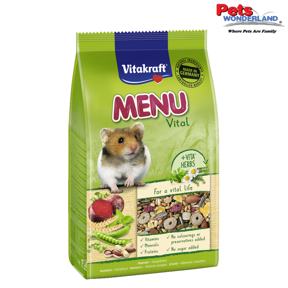 Vitakraft Menu Vital Hamster Food 1kg