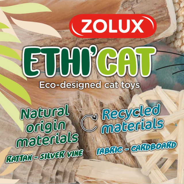 Ethicat Cat Toy Cardboard Ball