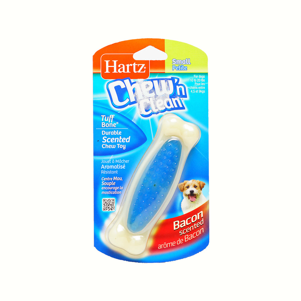 Hartz Chew 'N Clean Tuff Bone Petite Small Dog Toy