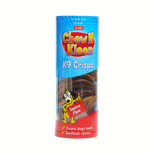 Chew N Kleen K9 Crisps Smoke 200g