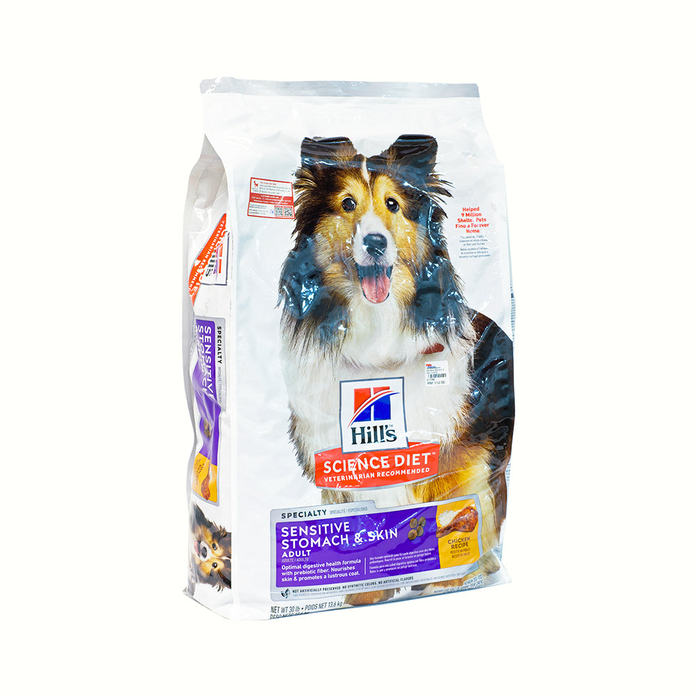 Science Diet  Adult Canine Sensitive Stomach & Skin 13.6KG