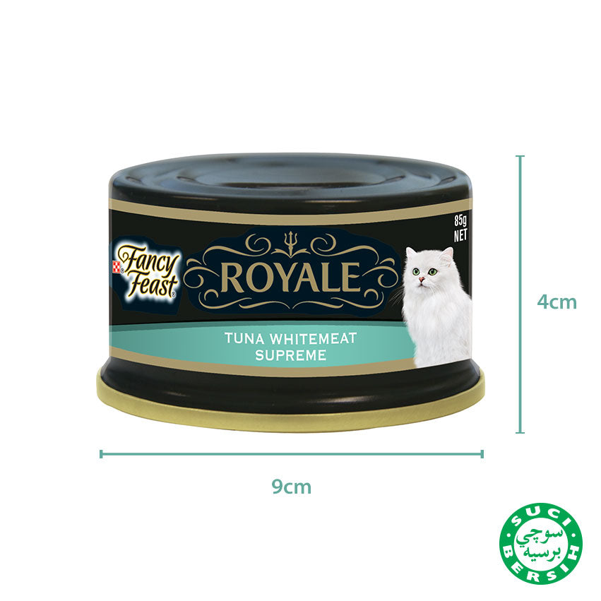 Fancy Feast Tuna Whitemeat Supreme 85g