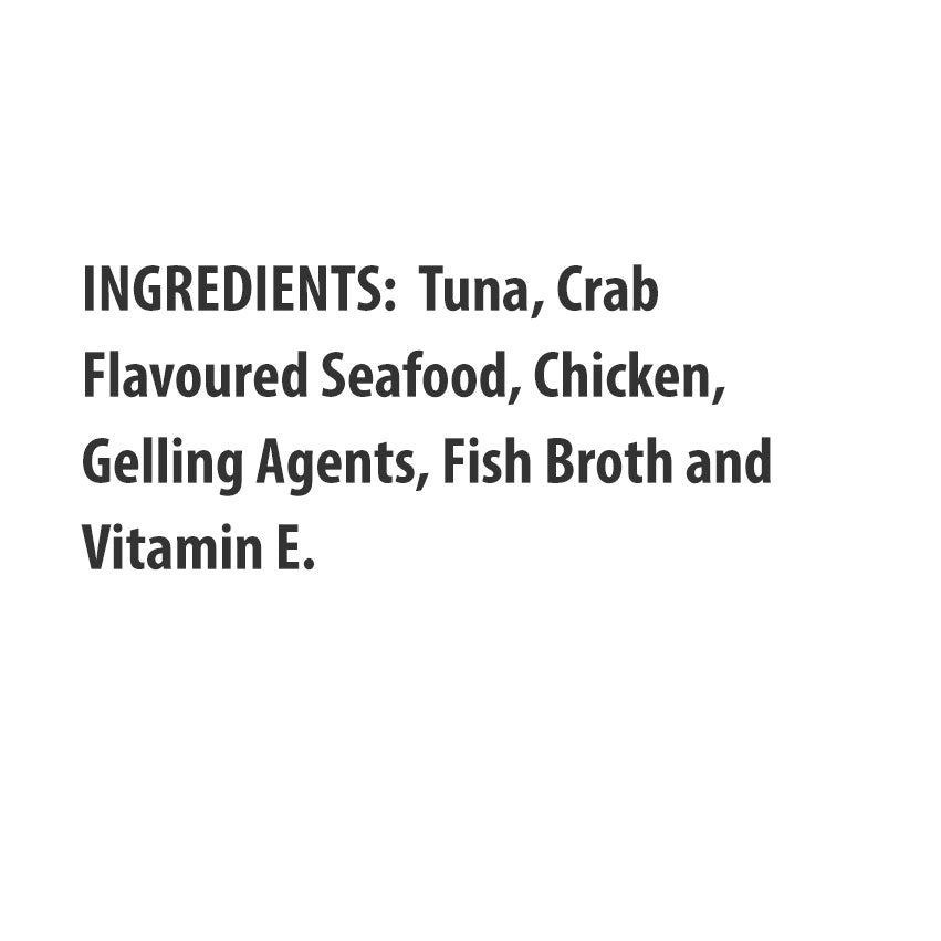 Fancy Feast Seafood & Chicken Medley in Tuna Glazed Jus 85g