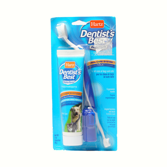 Hartz Total Oral Care Dental Kit Dog & Cat