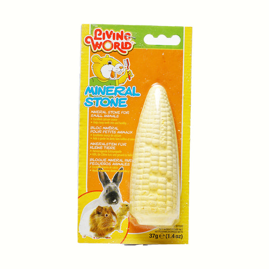 Living World Small Animal Mineral Stone Corn Shaped