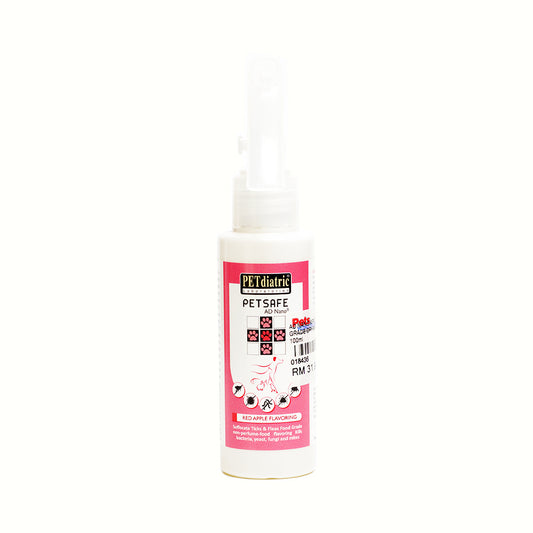 Petdiatric Ad Nano Apple Food Grade Dry Shampoo 100ml