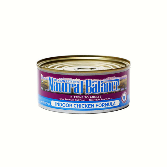 Natural Balance Indoor Chicken Formula Can 156G (5.5oz)