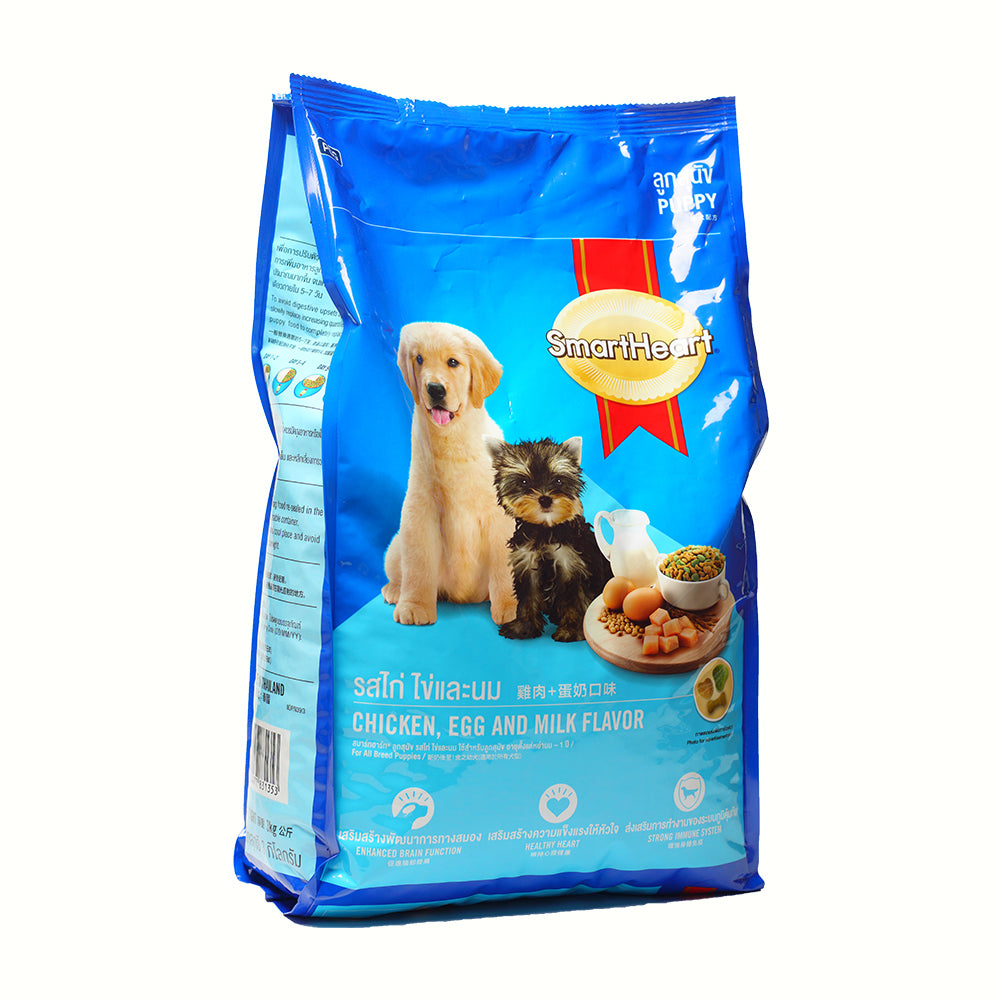 SmartHeart Puppy Food Chicken, Egg And Milk 3kg