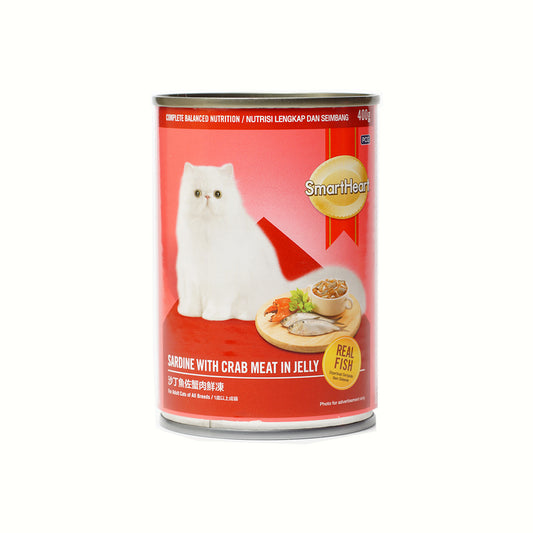 SmartHeart Sardine With Crabmeat in Jelly 400g