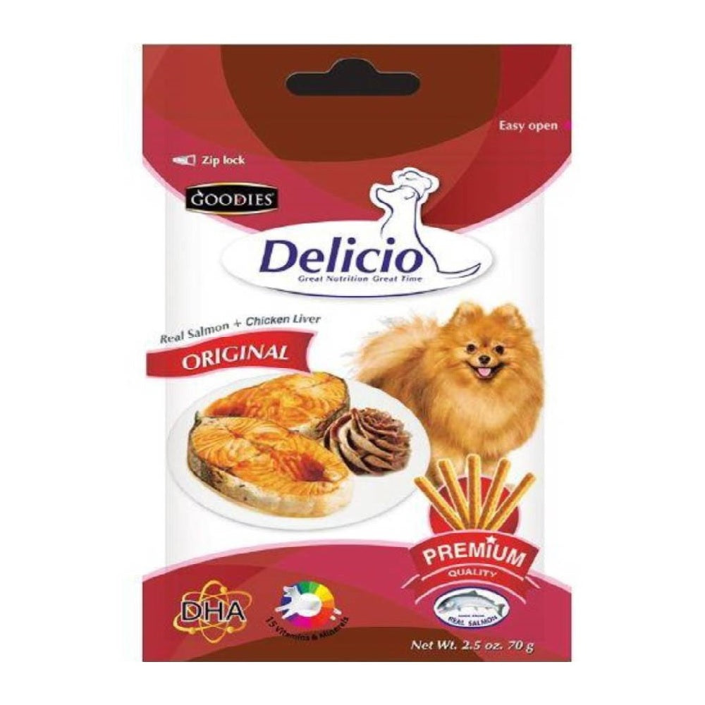 Delicio Real Salmon Liver 70g