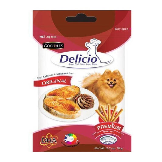 Delicio Real Salmon Liver 70g
