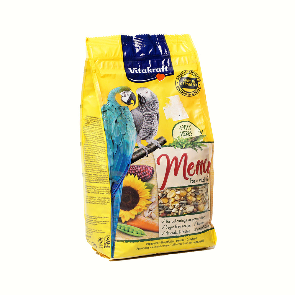 Vitakraft Premium Menu For Parrots 1kg