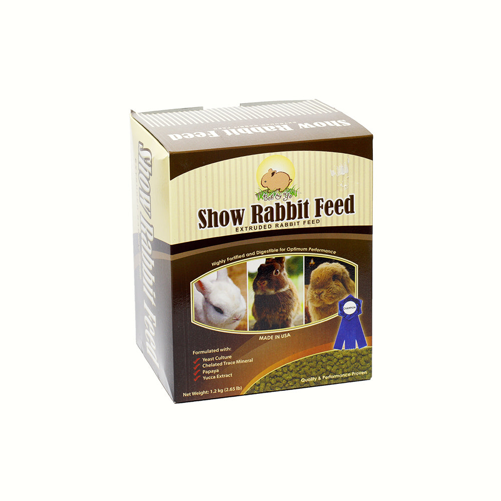 By Show Rabbit Feed 1.2kg – Petswonderland