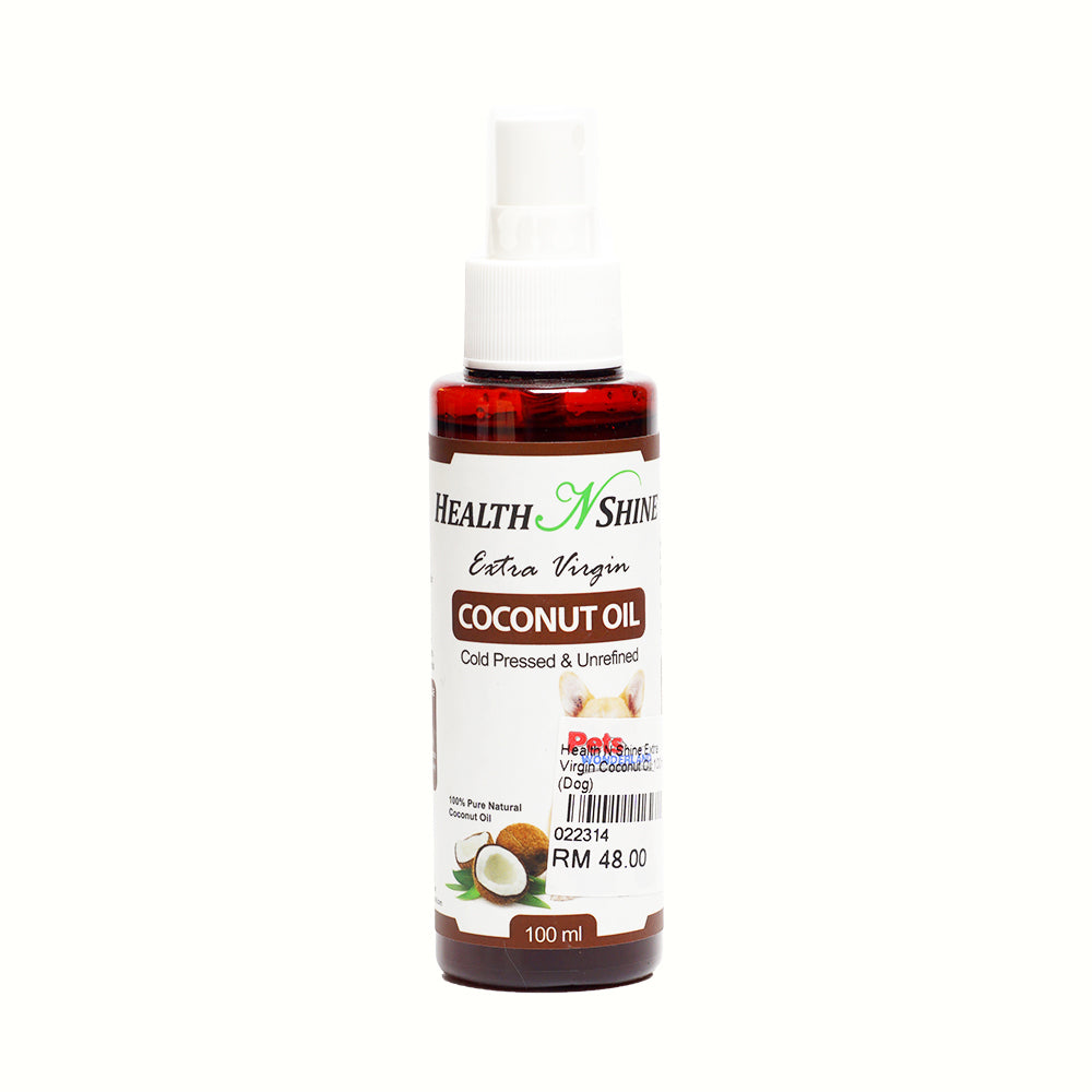 Health N Shine Extra Virgin Coconut Oil Dog 100ml