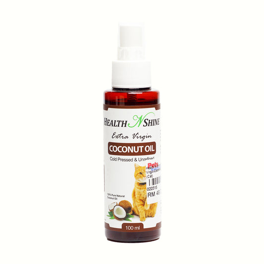Health N Shine Extra Virgin Coconut Oil Cat 100ml