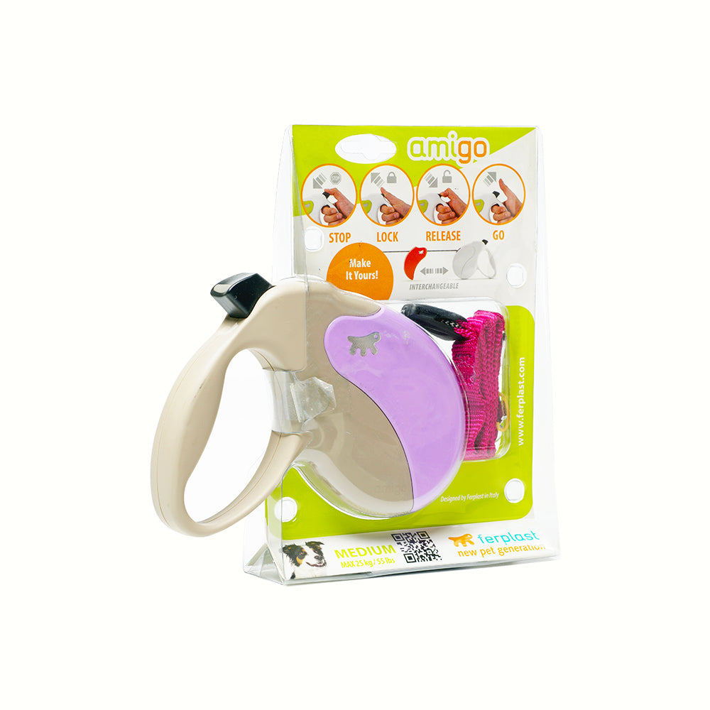 Ferplast Amigo M Cord Beige-Purple